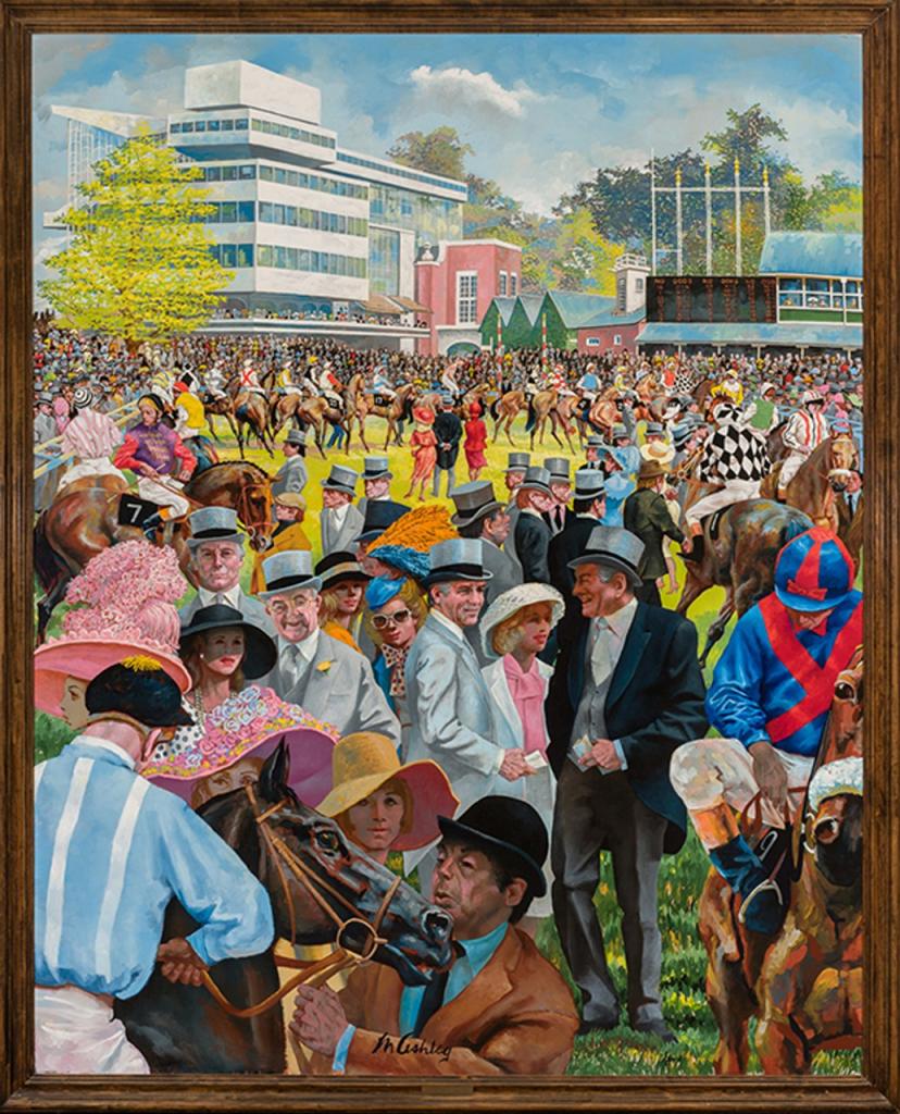 Royal Ascot, 1983, by Frank Ashley (Courtesy of Cross Gate Gallery)